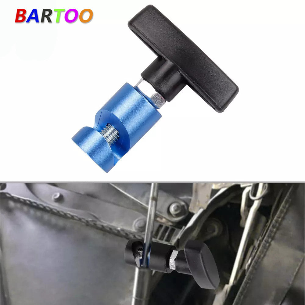 Blue Automotive Hood Car Lift Rod Support Clamp Shock Strut Stopper Retainer