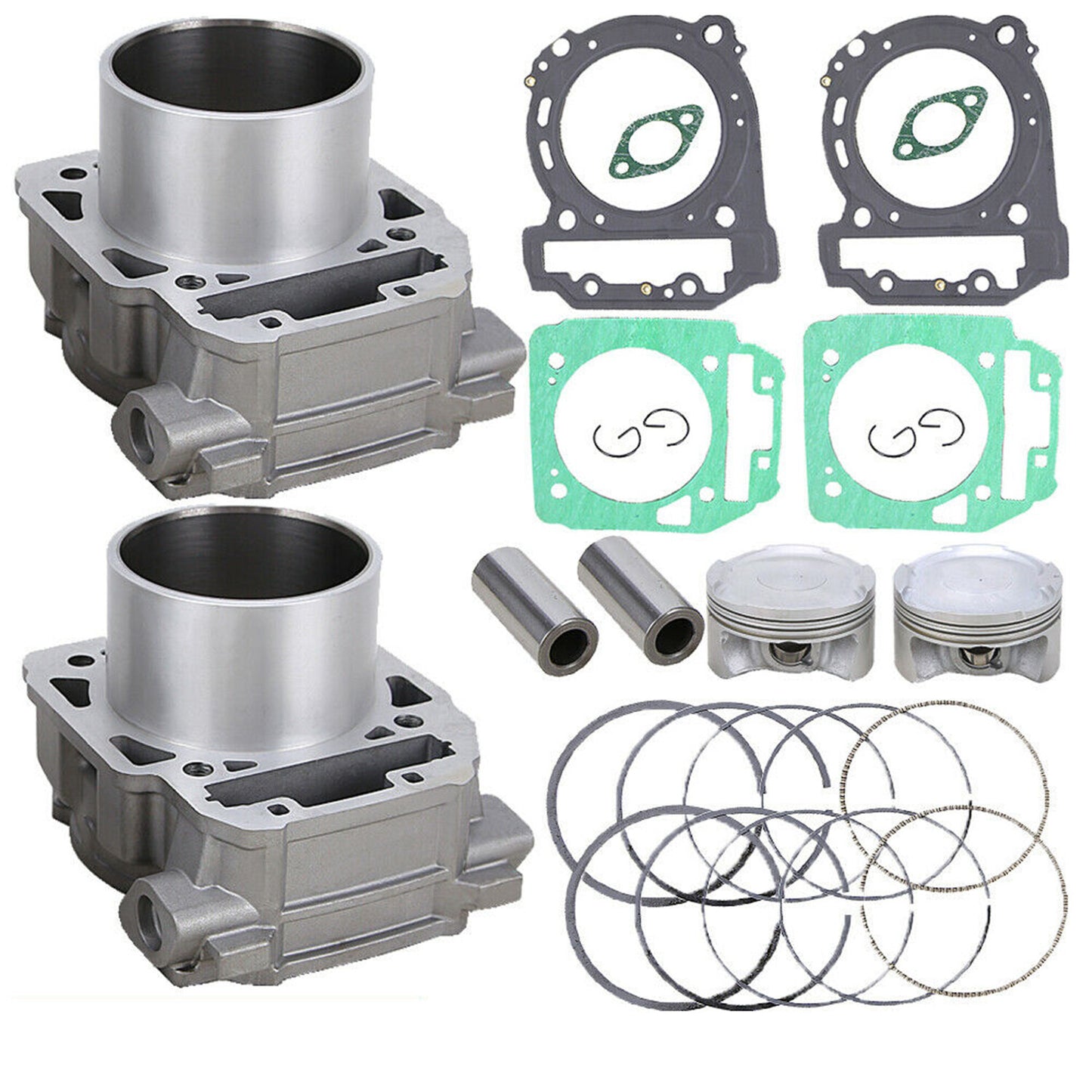 Cylinders Piston2 Gasket kit for Can-Am BRP Commander Maverick Outlander 1000