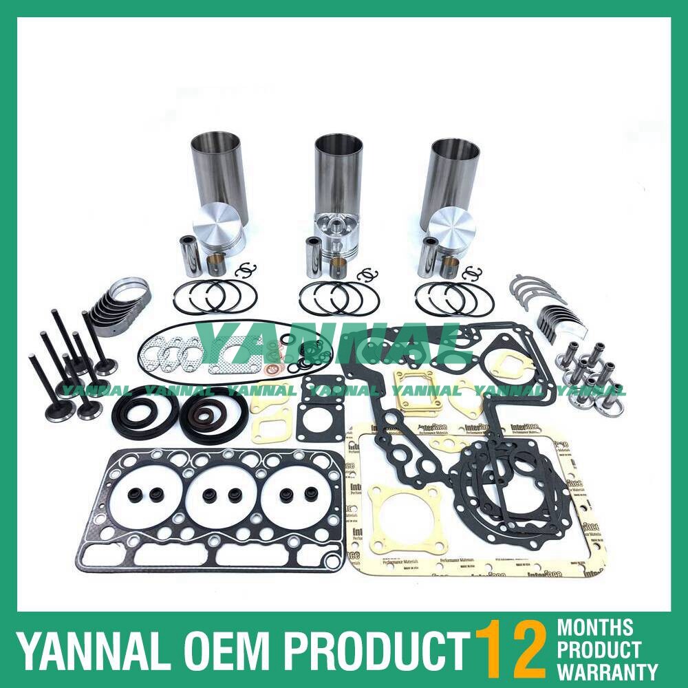 new D950 engine overhaul kit for Kubota B1600, B8200, B20, and B1702 engines.