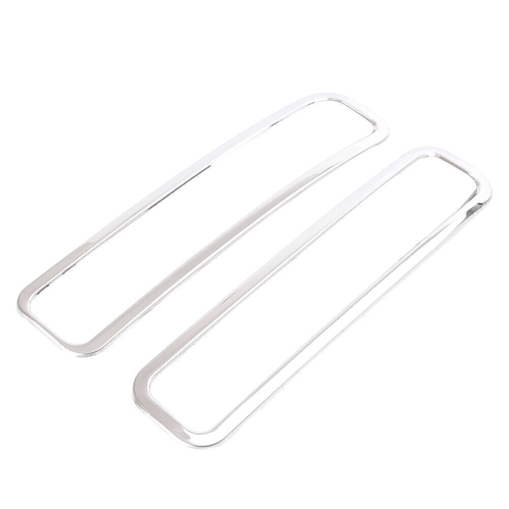 for Cadillac SRX 2010-2015 11 Chrome 2x Car Rear Fog Light Lamp Cover Deco Trims