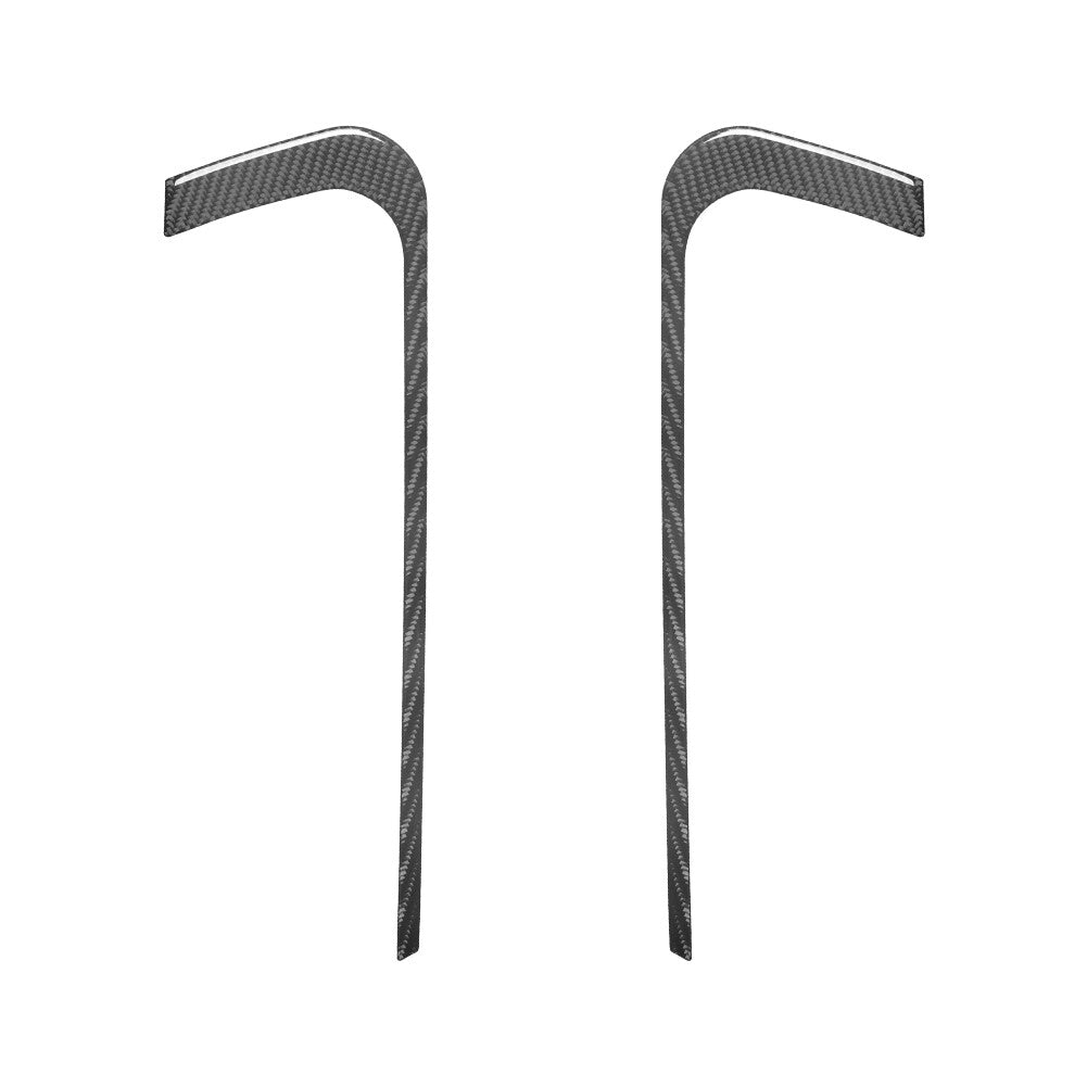 4Pcs Carbon Fiber Front Door Panel Cover Trim For Land for Range Rover Sport 2014-17