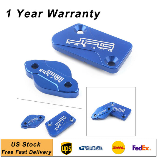 Front Rear Brake Reservoir Fluid Covers Cap for Yamaha YZ125 YZ250 YZ450F WR250F