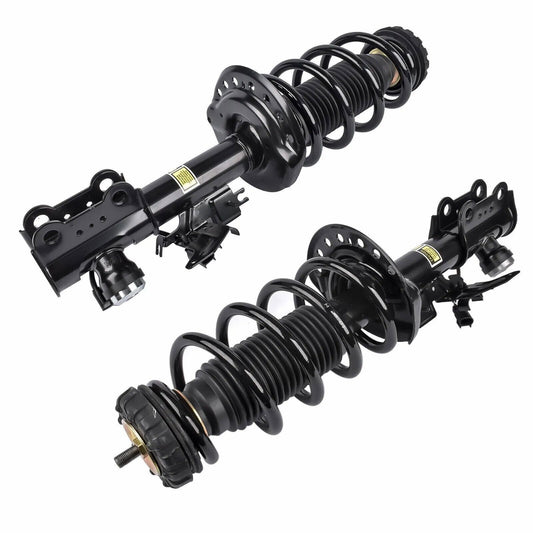 2 Fit for Mercedes-Benz W205 C450 C43 AMG 4Matic Front Shock Absorbers (ADS 2017-2020)