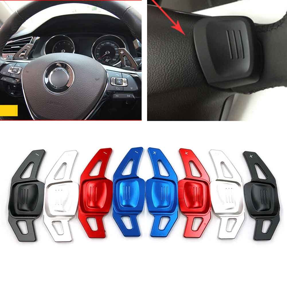 CNC Steering Wheel Paddle Shifter Extension Fit for VW for Tiguan for Golf 7 MK7 for Passat B8