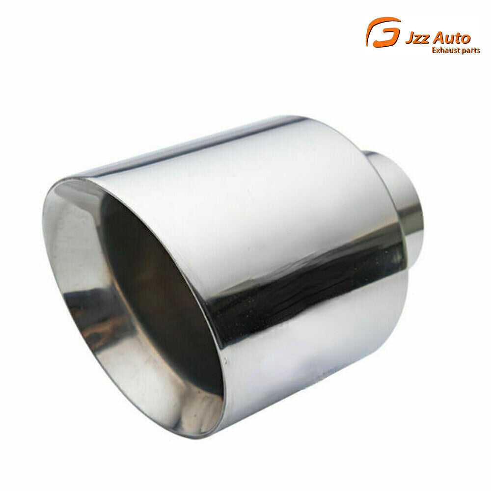 Pair Universal 3 ID 5 OD Exhaust End Tips Muffler Exhaust Tip 5' 152mm