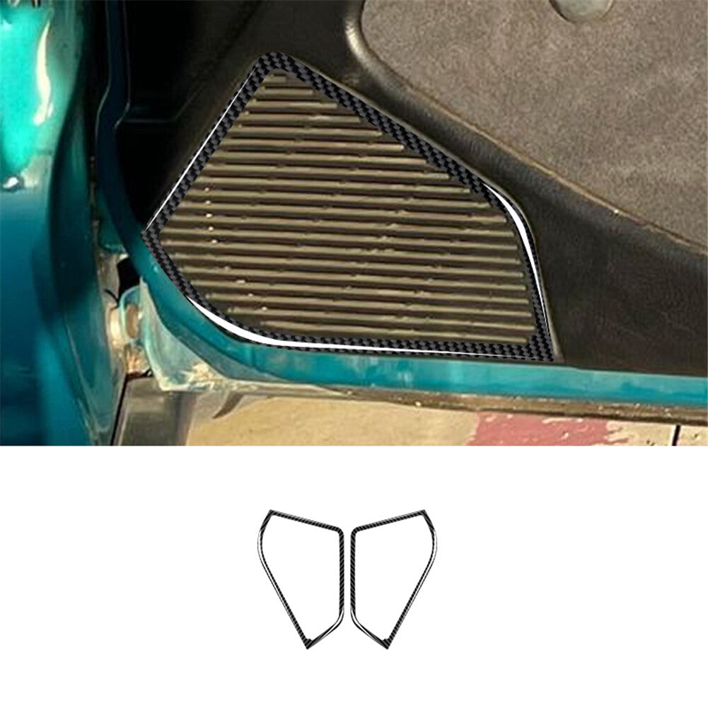 17x Carbon Fiber Interior Full Set Cover Trim Kit for Honda for Civic 1992-1995 2DR