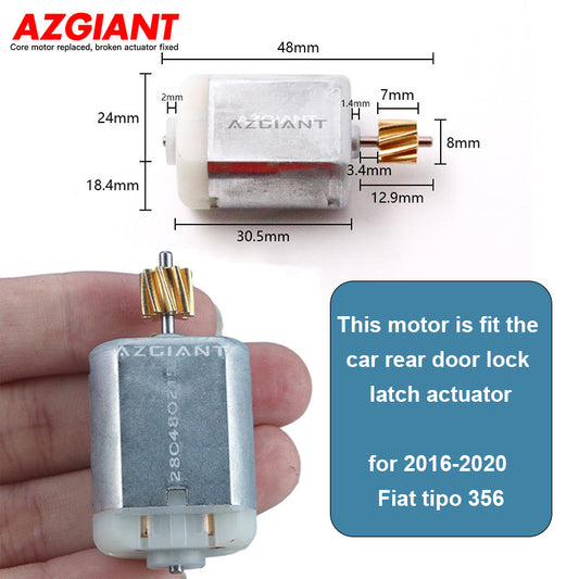 Car tailgate lock actuator motor 51945137, suitable for 2016-2020 for Fiat Tipo 356.