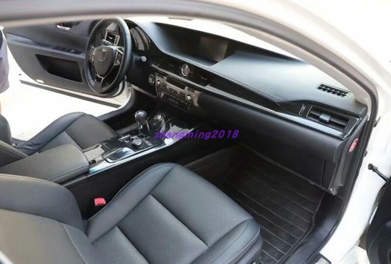 22-Piece Carbon Fiber Style Interior Trim Kit for Lexus for ES 2015-2017