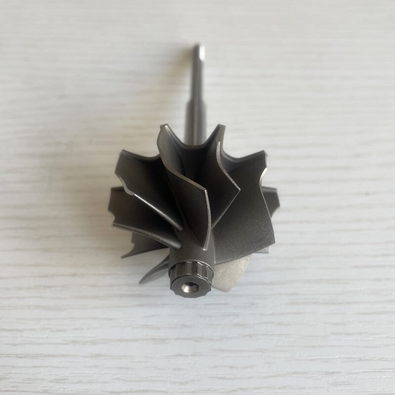 TD04L 41.2/47.2mm 5+5blades turbine shaft/turbine wheel/turbine shaft