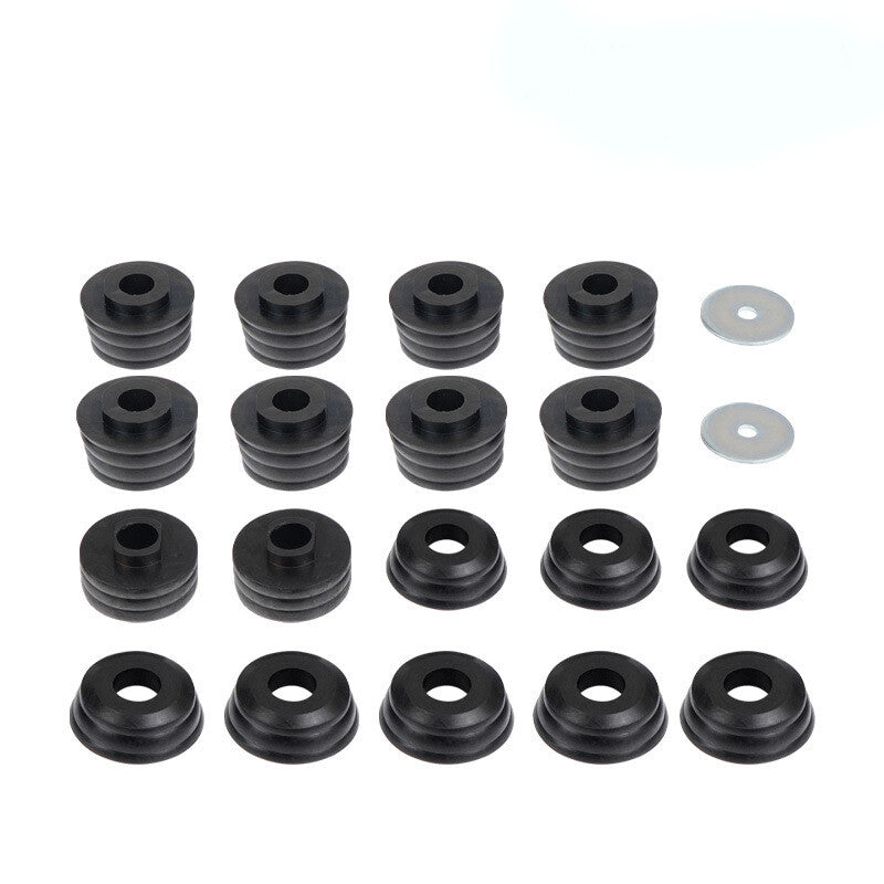 Body Mount Bushing Kit for 99-18 for Ford F250 F350 2WD/4WD Body Cab Mounts Washers