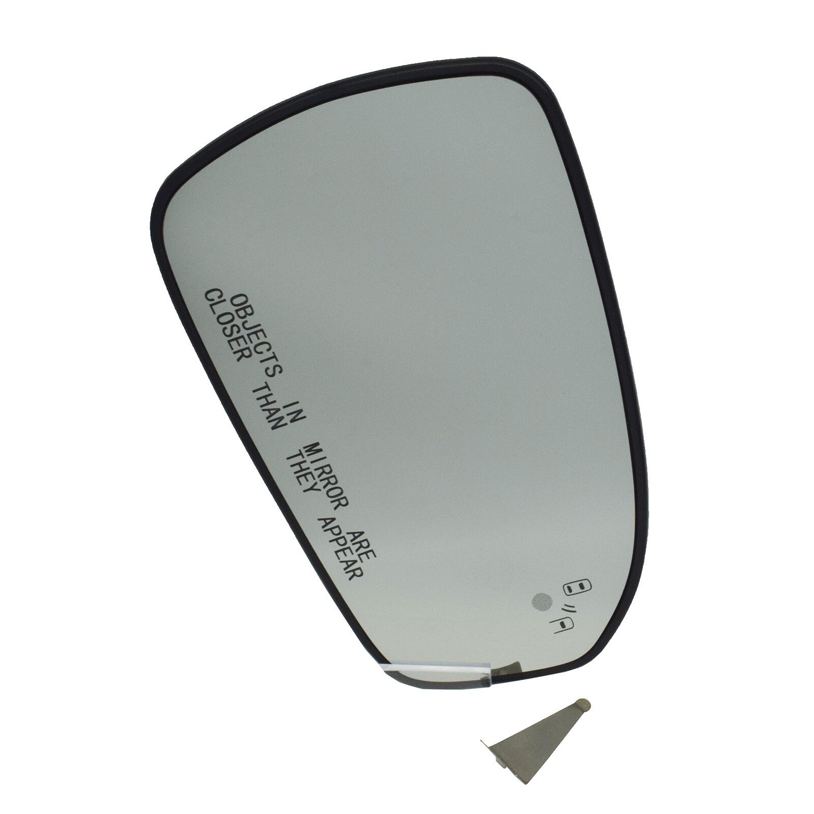 Right-side mirror with blind spot monitor and heating for Ford Fusion 2013 - 2020