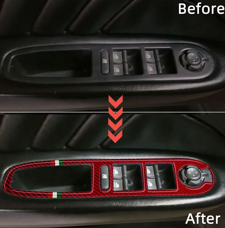 Car interior trim center control panel cover sticker decals suitable for R55 R56 R57
