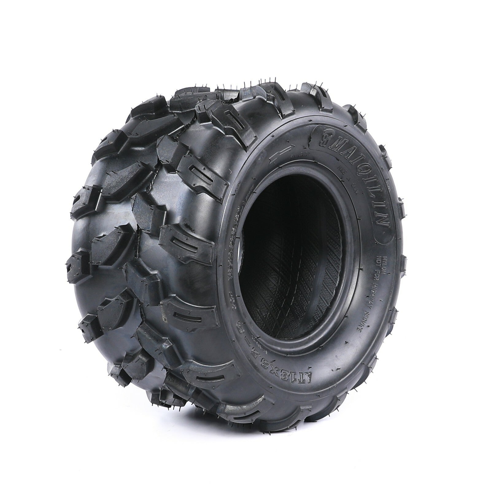 Pair 8 inch Tyres 18x9.5-8 18x9.50-8 Tyre For Lawn Mower Go Kart Quad Buggy ATV