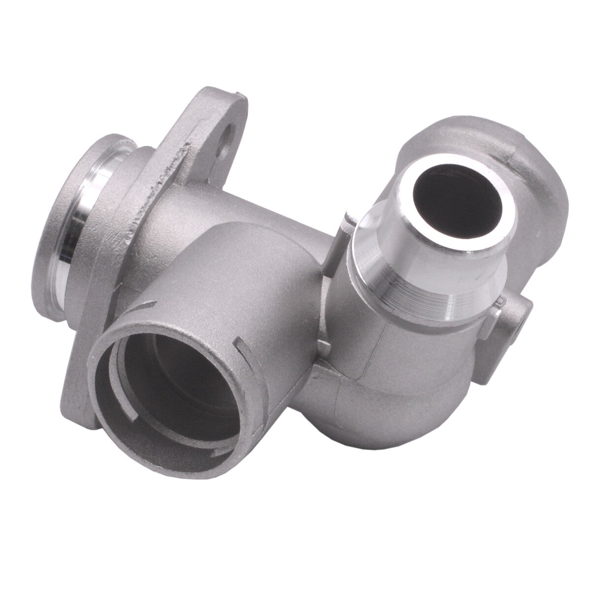 Aluminum Engine Coolant Flange Water Pipe for Audi A4 B7 2.0L/2.0T 2005-09