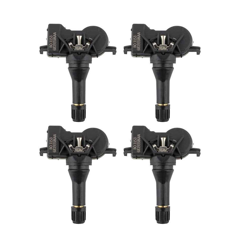 4PCS 68313387AC TPMS Tire Pressure Sensor for Chrysler 200 for Dodge Dart for Fiat 500X