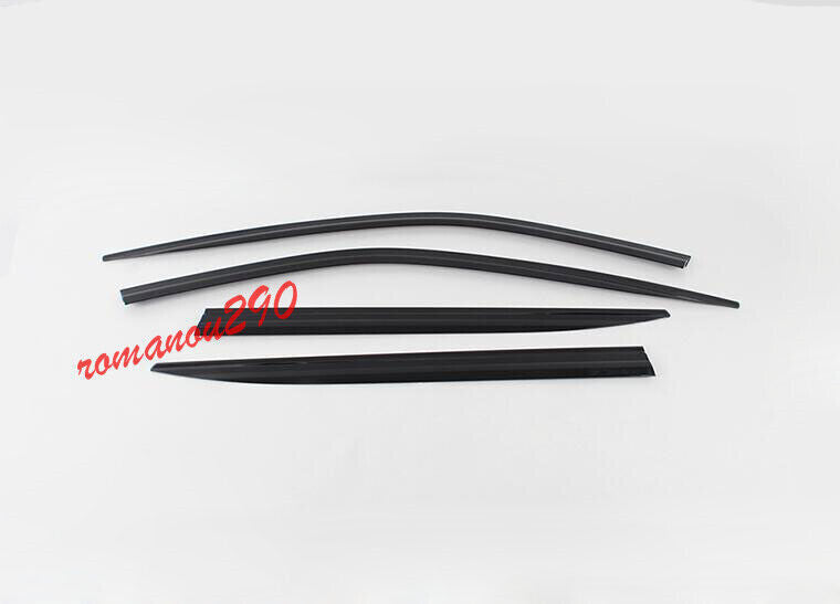 for Hyundai Palisade 2020-2024 Black Window Visor Vent Sun Shade Rain Guard trim