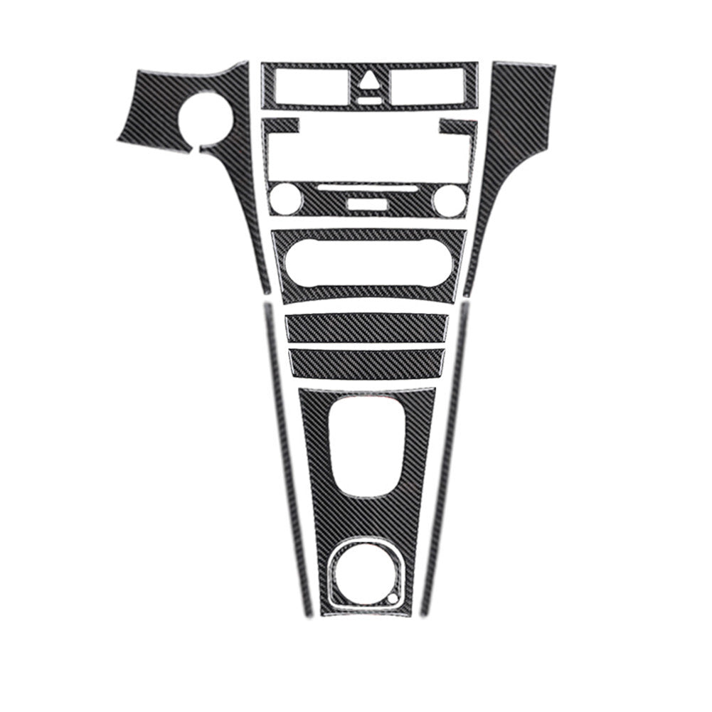 11x carbon fiber center console trim for Mercedes-Benz W203 2005-2007