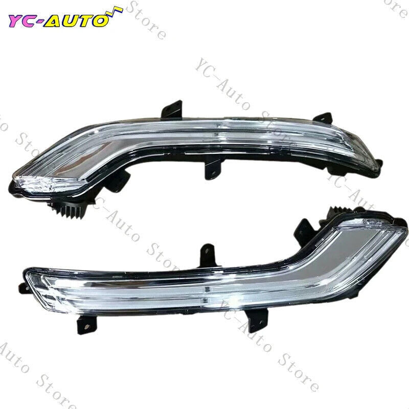 Car Front LED Daytime Running Light Fog Lamp for Peugeot 508 2015 2016 RIght