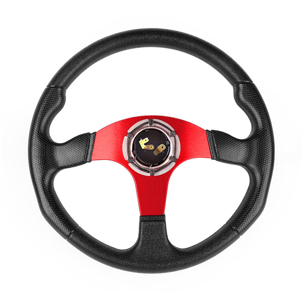 Aluminum for Golf Cart Steering Wheel for Yamaha EZGO Club Car Red 13 inch