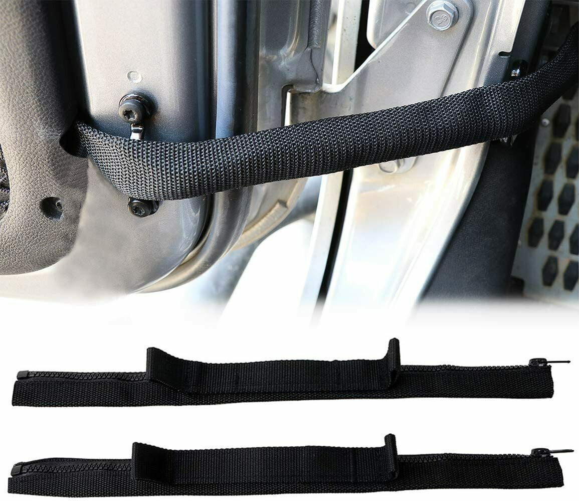 Door belt, heavy duty strong door limit strap for 2007 + for jeep for wrangler JK JL JT T