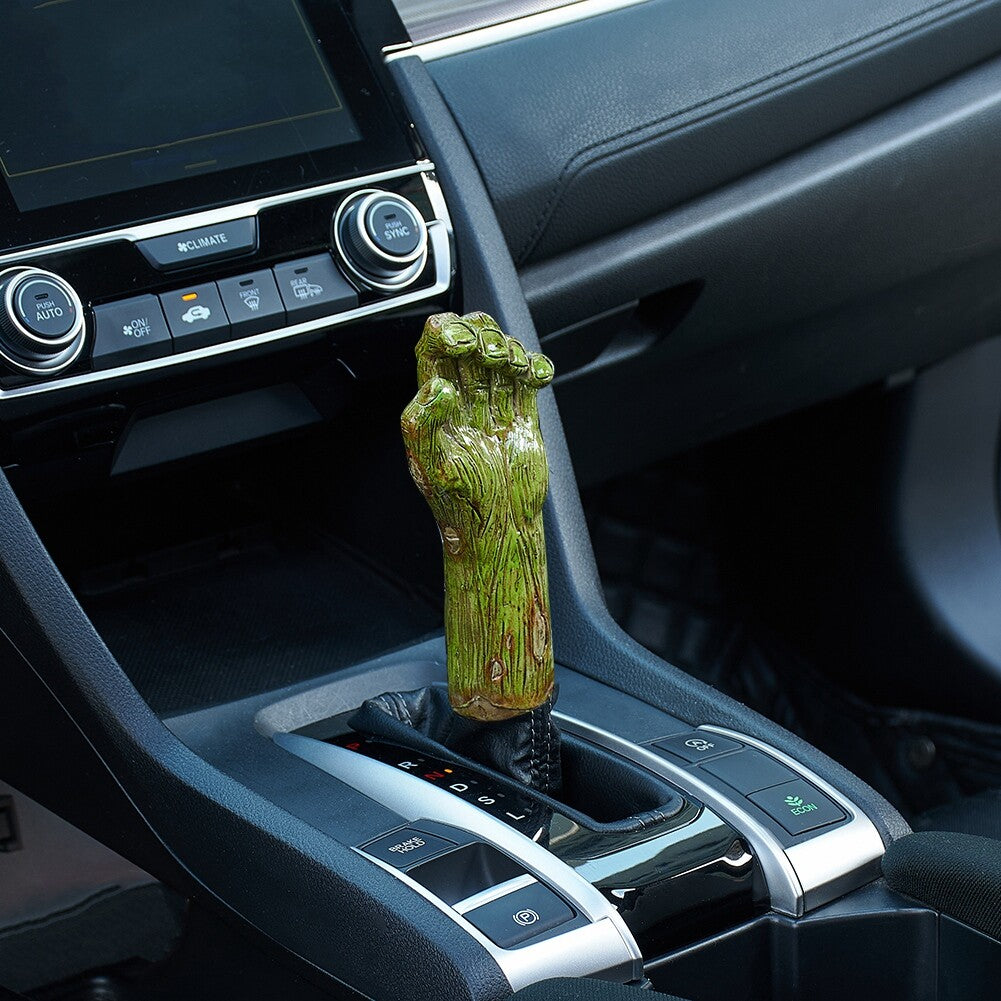 Universal Fit Manual/Automatic Green-Hand Car Gear Shift Knob