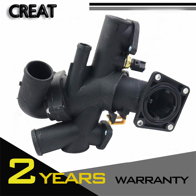 Complete housing assembly with thermostat suitable for Jaguar S-Class XJ8 XKR XF 4.2 V8
