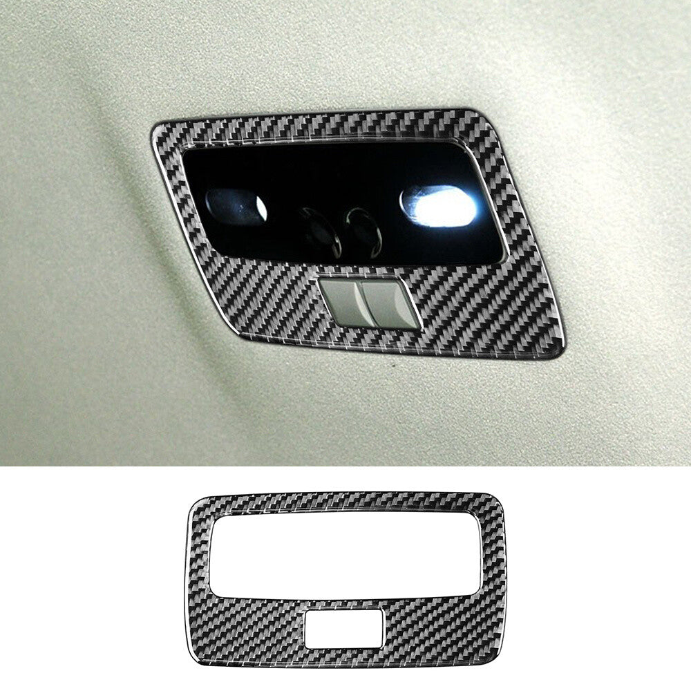 Carbon Fiber Interior Rear Reading Light Lamp Panel Cover For Luxus GS 2006-2011