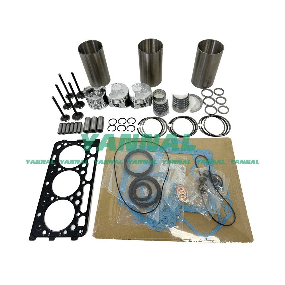 A new overhaul engine rebuild kit is suitable for Kubota D902 engines BX2230D, BX2350D, and BX2360-.