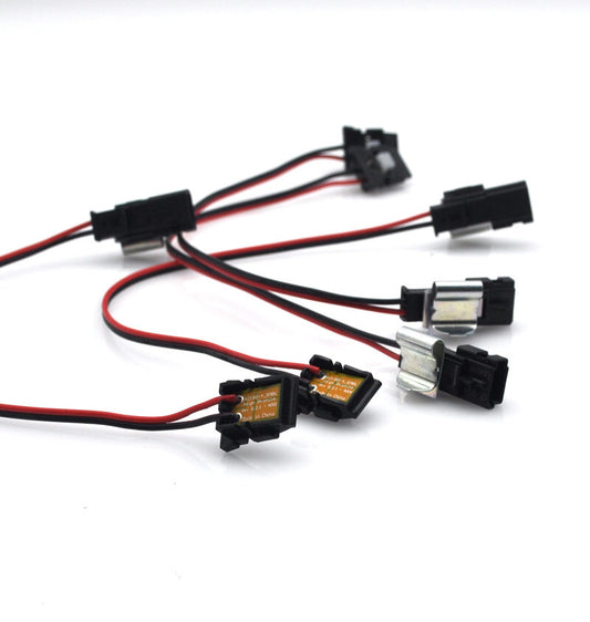 4x retrofit Blue led inner door handle light ambient cable for Jaguar for Land Rover