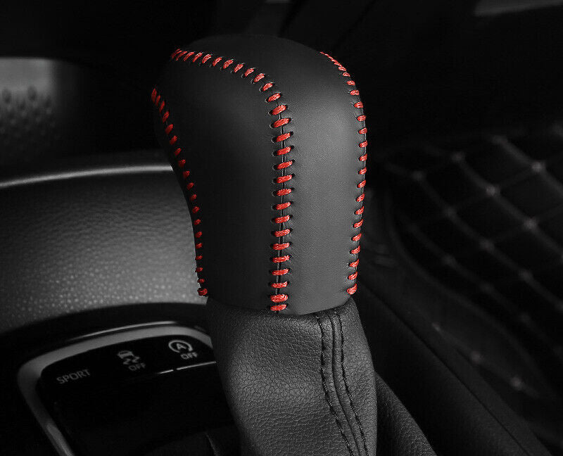 for Toyota for Camry 2018-2022 Leather Console Gear Shift Knob Shifter Lever Trim