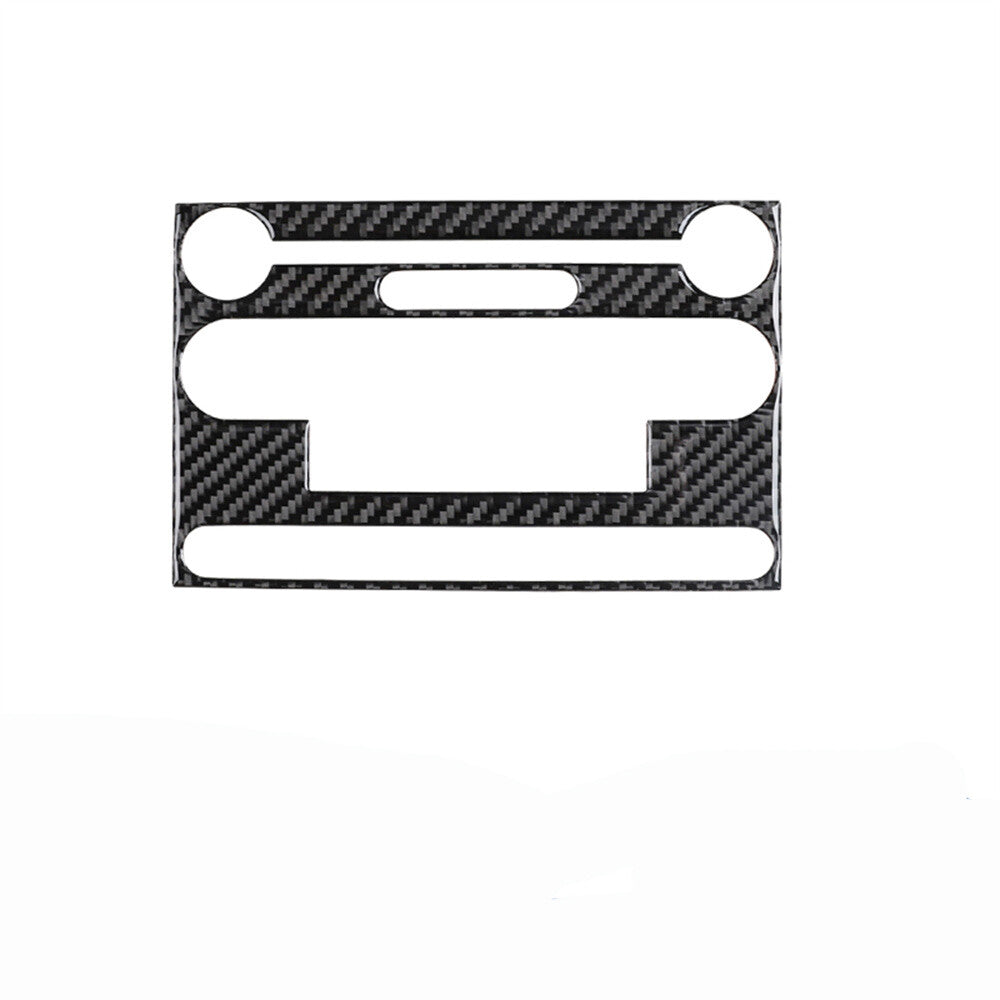 Carbon Fiber Center Control Panel Trim Cover Type A for Ford F150 2004-2008