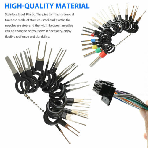78-piece wire terminal removal tool kit for automotive wire crimping connector pins