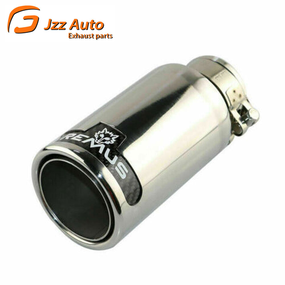 2.5'' ID Double Wall Stainless Steel Gloss Silver For Exhaust Pipe Tip