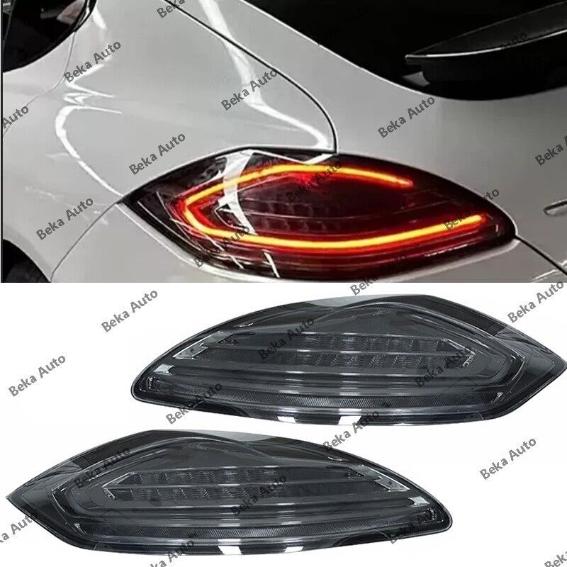 Left side applicable to 2010-2013 for Porsche for Panamera 970.1 Smoke Black LED Taillights (Assy Refit)