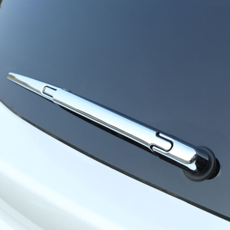 for Toyota for Sienna 2021-2024 Chrome Look Rear Window Rain Wiper Cover Trim Silver