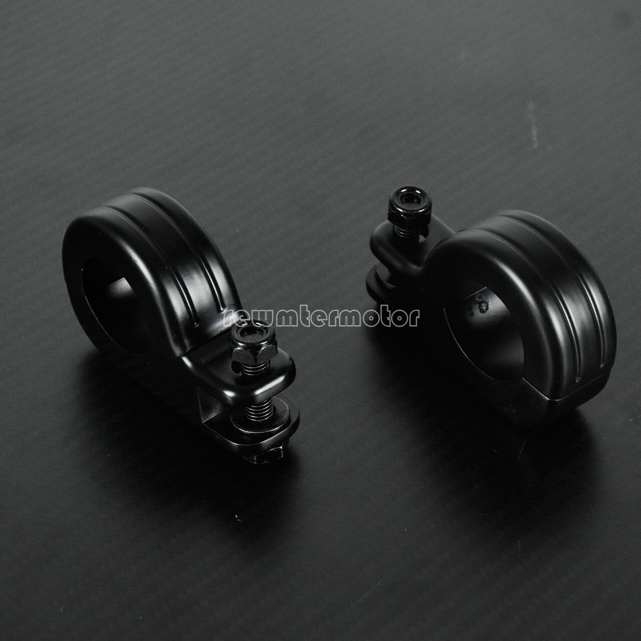 1 to 1 1/4 Highway Foot Pegs Footrest Engine Guard Clamp Short Mounting Kit