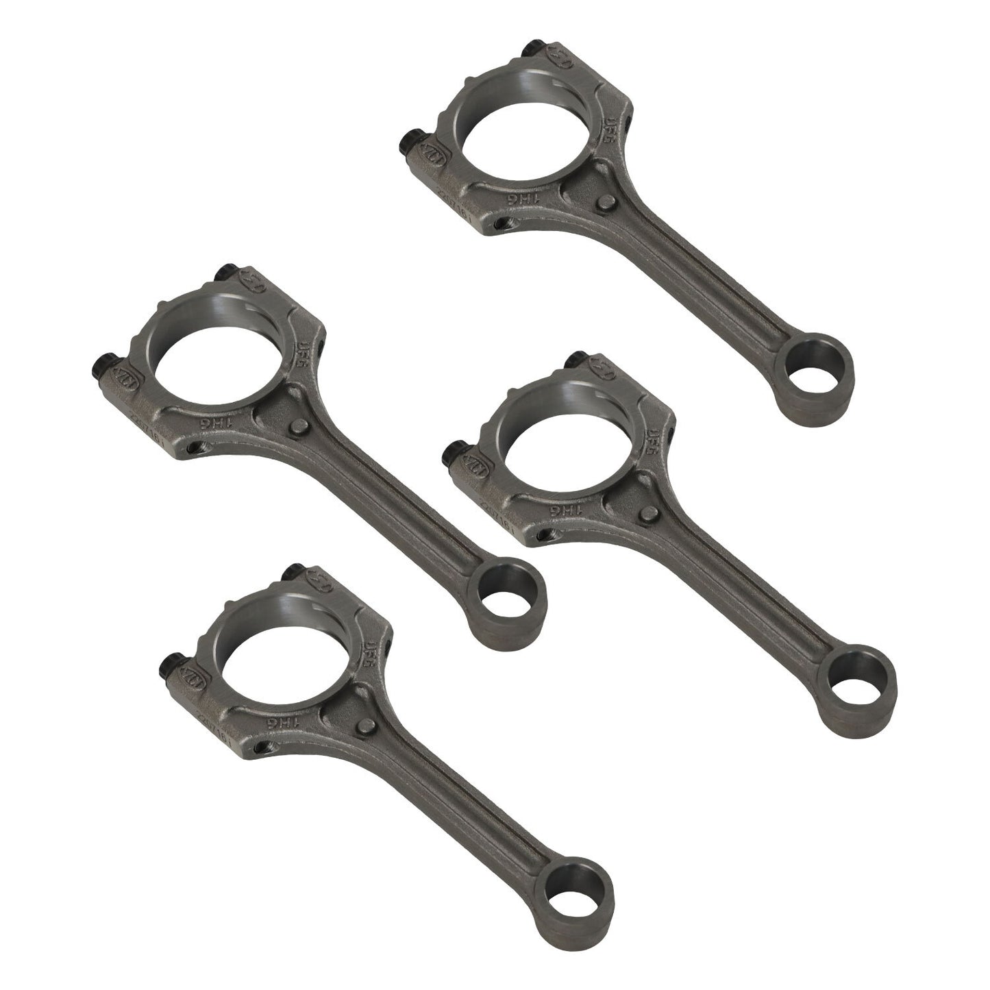 4PCS Connecting Rods + Crankshaft Main Bearing Set for Hyundai for Kia Accent 1.6L