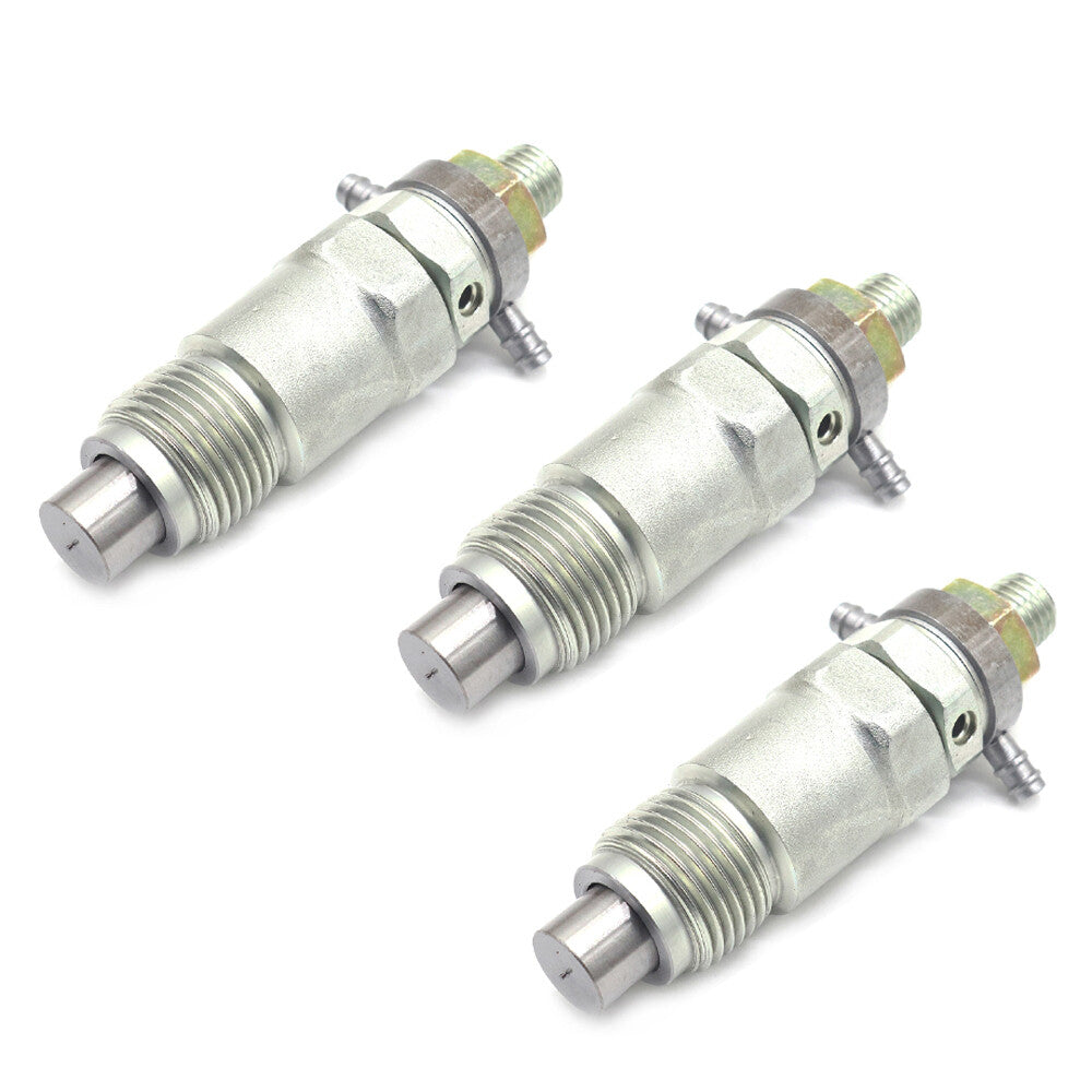 3-piece new fuel injector kit suitable for Kubota D1302, D1402, V1702, V1902 15271-53000