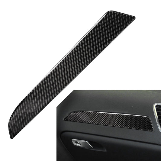 Carbon Fiber Interior Copilot Dashboard Panel Trim Cover for Audi for A4 B8 for A5 Q5