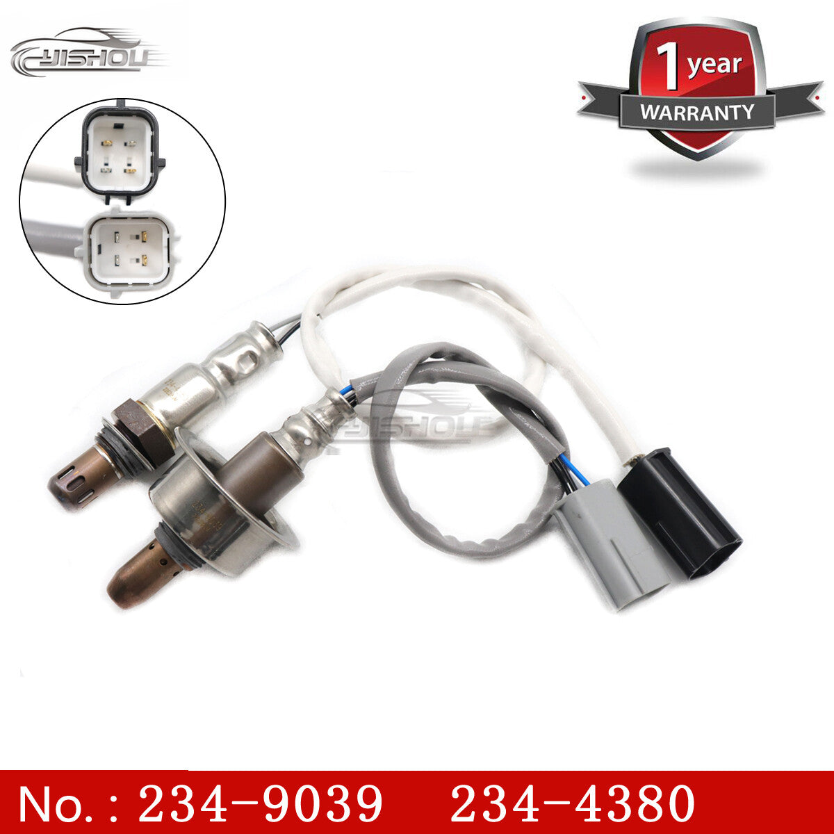 New 2X UpDown Oxygen Sensor 234-9039 234-4380 for Nissan Cube Sentra Versa