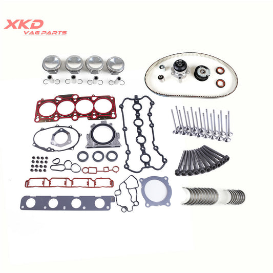 2.0T engine overhaul and rebuild kit suitable for Volkswagen for Golf , for Jetta , for Audi S3, CDL, and for BYD .