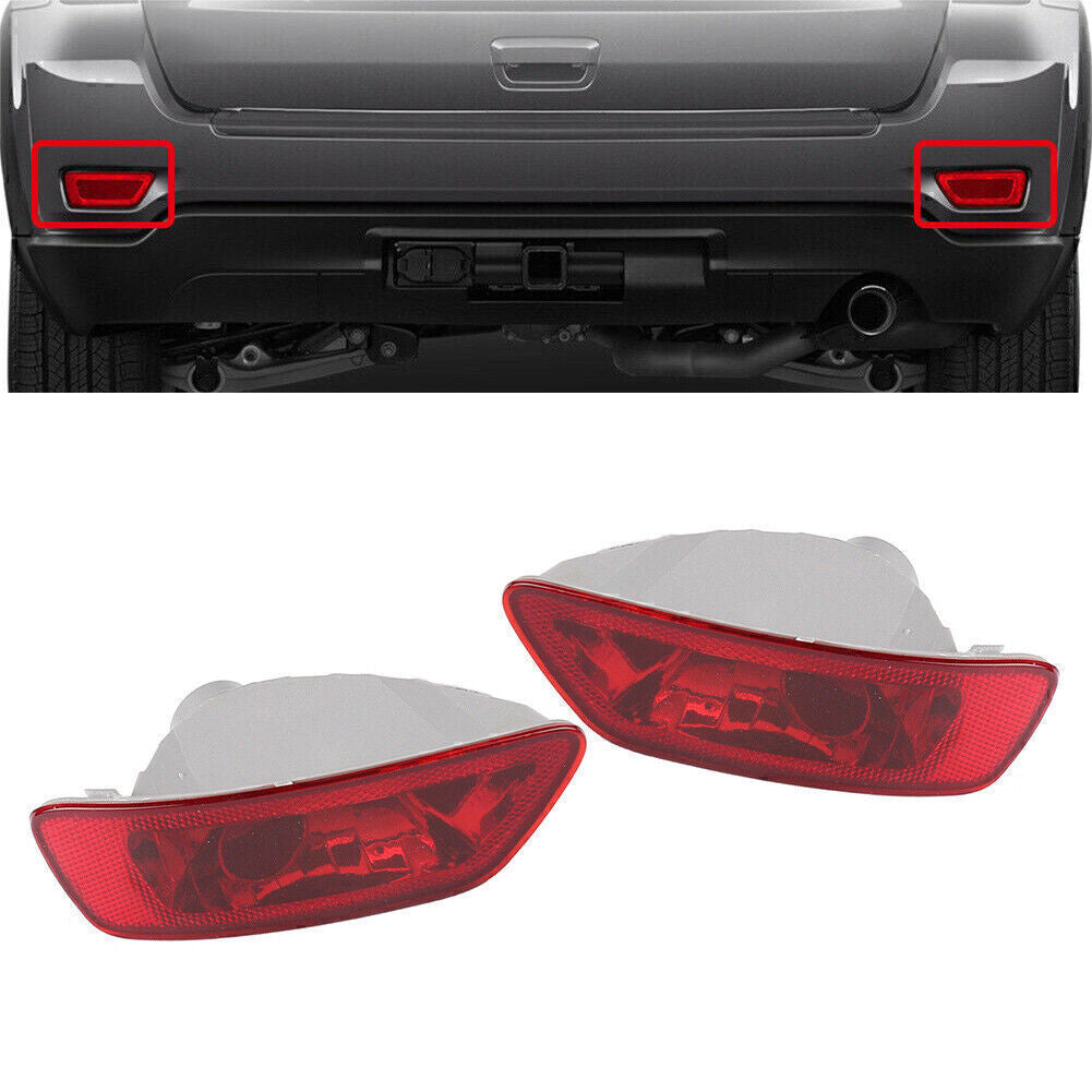 Reflector Light Rear Fog Lamp Cover Fits for Jeep Grand Cherokee for Dodge Journey