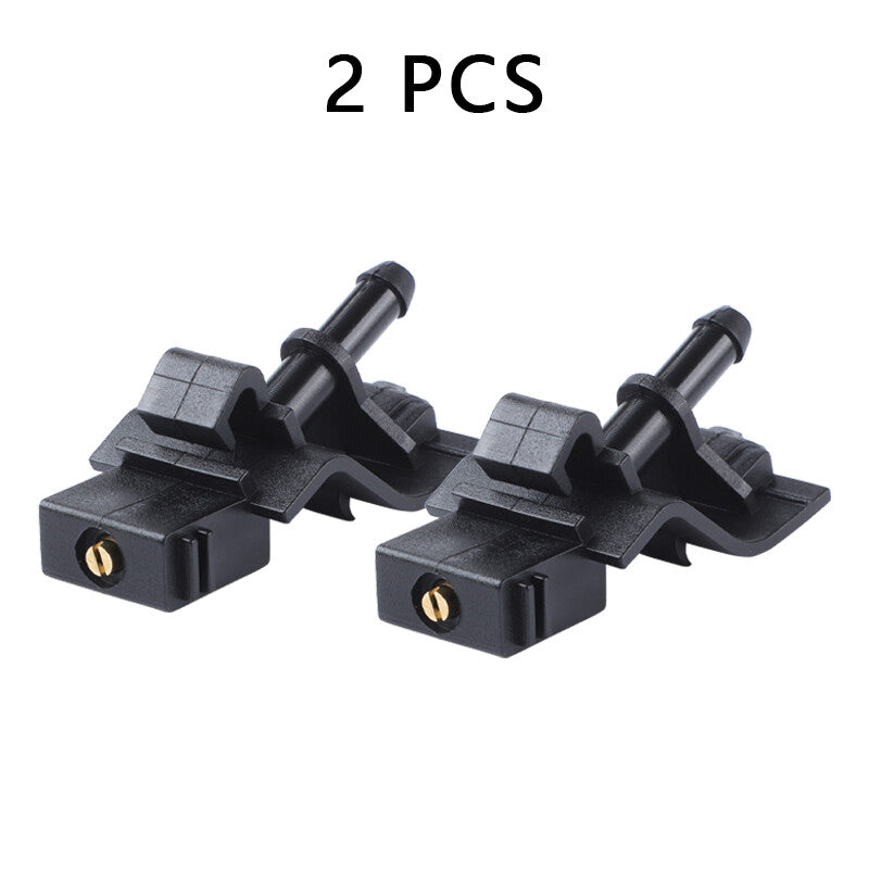 2x Windshield Water Washer Nozzle Jet Spray Black for Toyota for Corolla for Camry for Lexus
