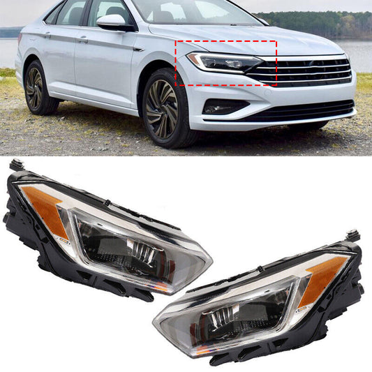 for Volkswagen for Jetta MK7 2019/2020 European version, with a pair of headlights on the left and right sides.