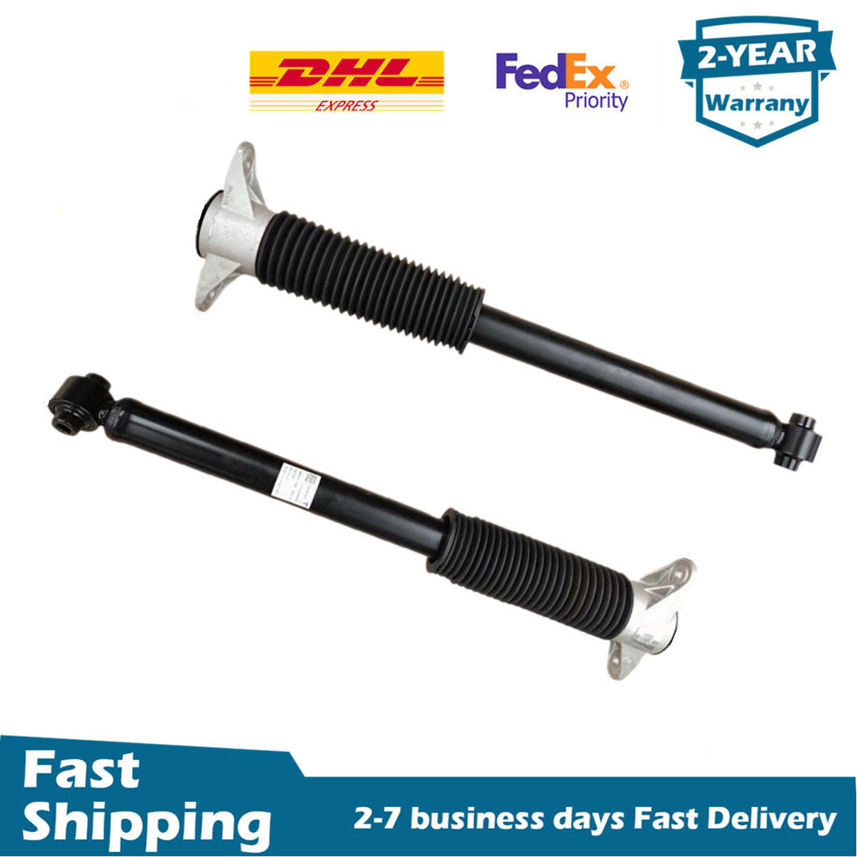 Pair Rear Left Right Shock Absorber Struts Assy Fit for Tesla Model 3 RWD AWD 2017