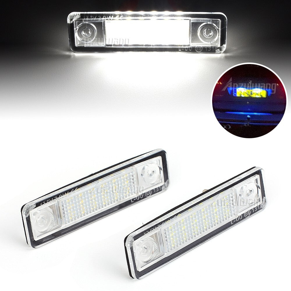 2pcs LED License Plate Lamp for Opel Astra-F Carlton-MK for Corsa B Speedster Tigra