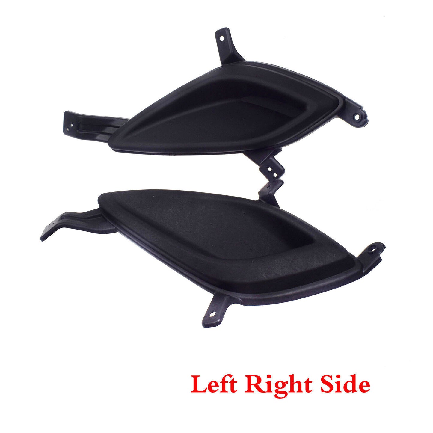 Front Bumper Fog Light Covers Set Driver Passenger For 2011-2013 for Hyundai for Elantra