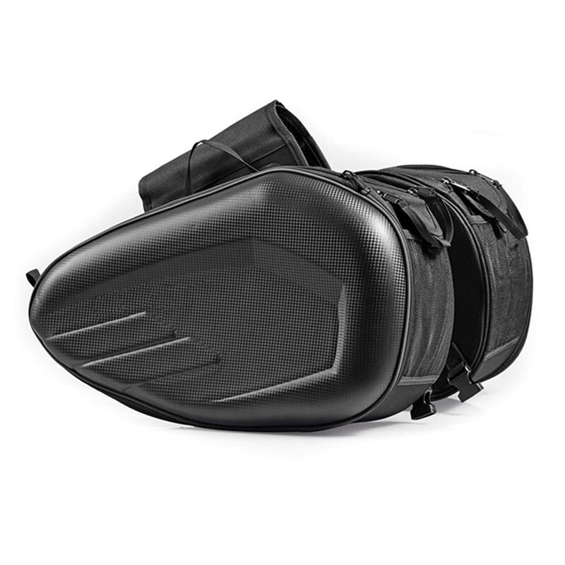 2Pc Waterproof Motorcycle Fuel Tank Bags Baddle Side Bag Tail Luggage Suitcase