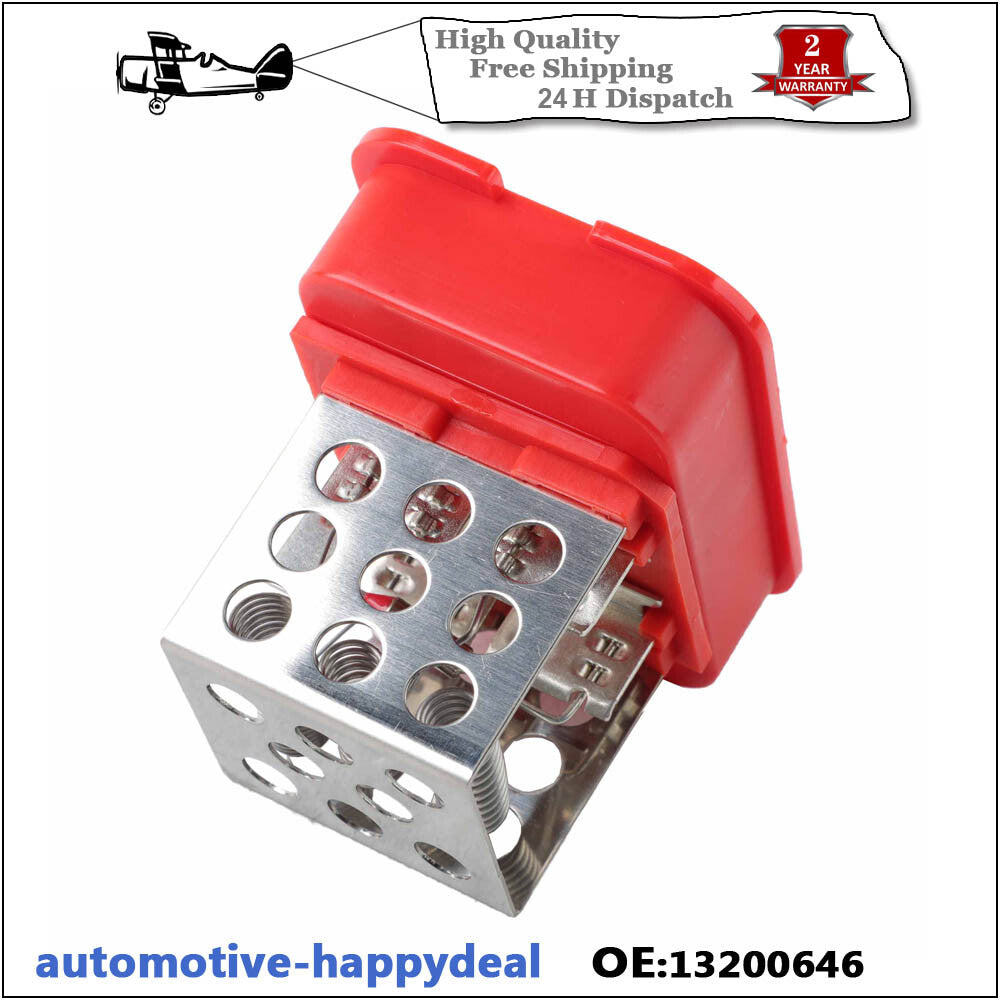 Heater Blower Fan Resistor for Vauxhall Zafira B 2005 to 2013 39090003 13200646