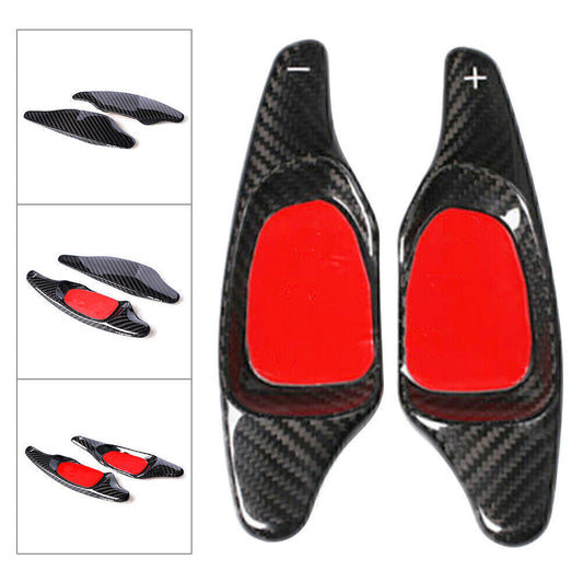 Carbon Shift Paddle Shifter Extension Left+Right Fit for Audi S5 A5 S6 SQ5 RS7